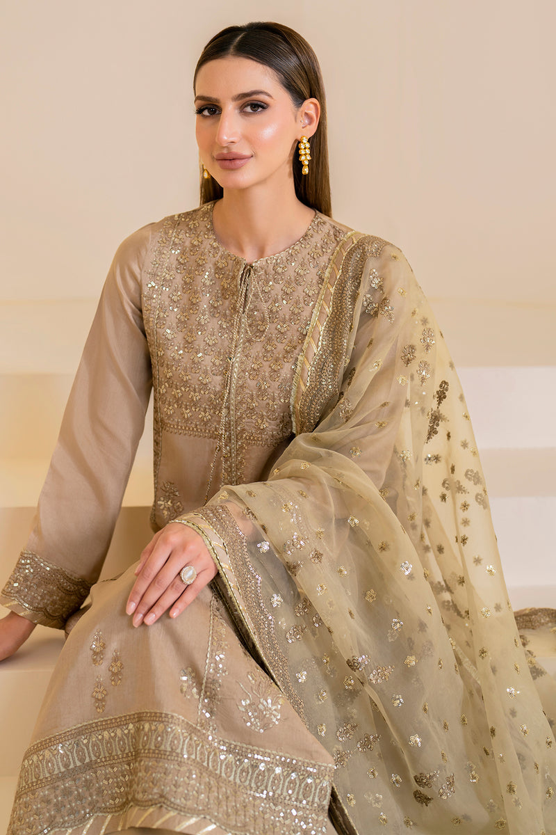 Jazmin | Formals Collection | Raw Silk UR-7024 by Jazmin - Designer Dress - Type: Ladies Clothes - Available at Libayah - 100% Original
