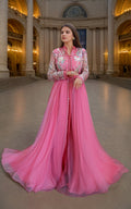 Threads and Motifs | Formal Dresses 25 | Net Embroidered Maxi by Threads and Motifs - Designer Dress  - Type : Ladies Clothes - Available at Libayah - 100% Original 