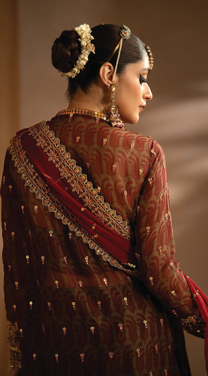 Myeesha | Nayab Formals | Yaqoot by Myeesha - Designer Dress - Type: Ladies Clothes - Available at Libayah - 100% Original