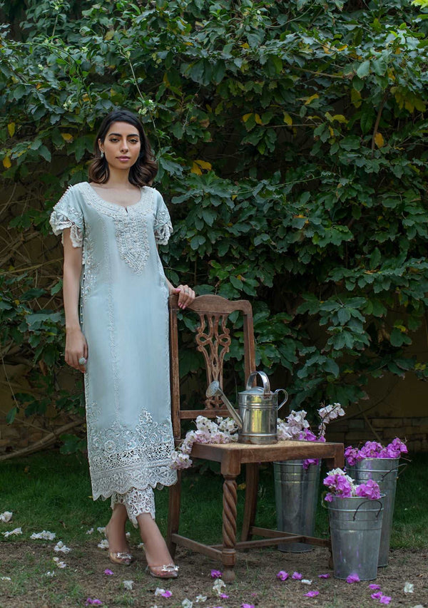 Afrozeh | Basic Pret 26 RTW | NACRE by Afrozeh - Designer Dress  - Type : Ladies Clothes - Available at Libayah - 100% Original 