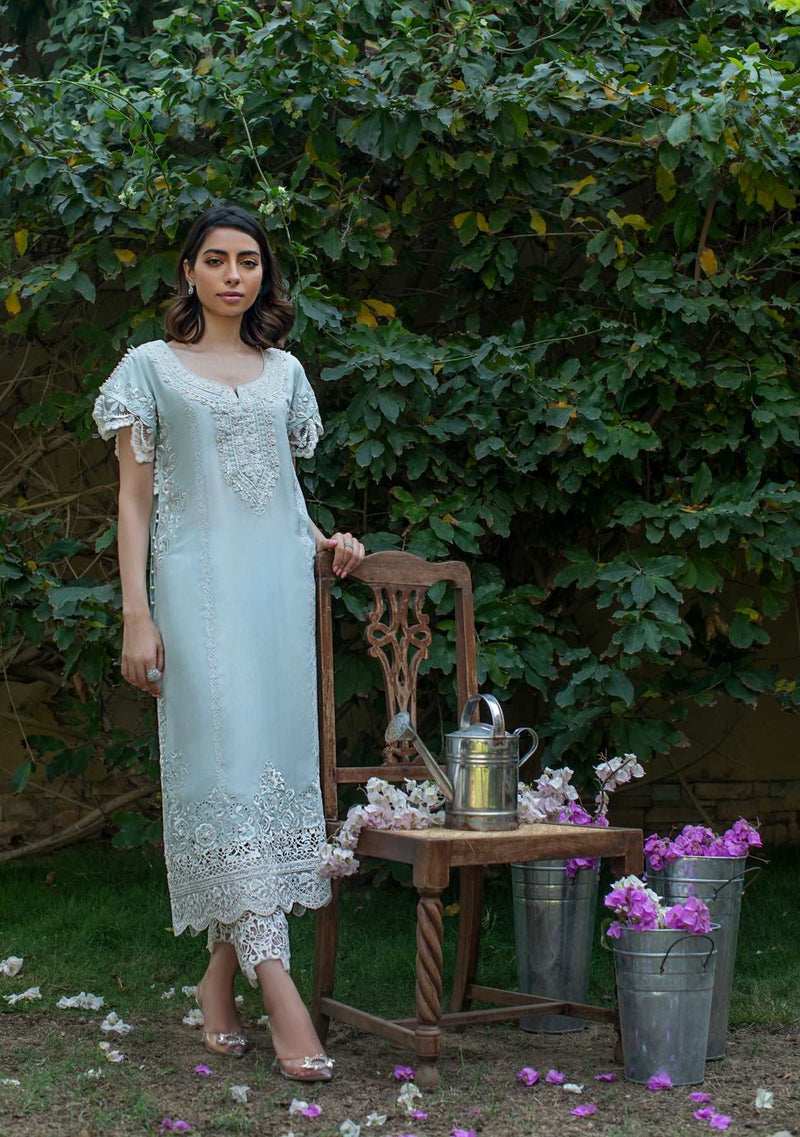Afrozeh | Basic Pret 26 RTW | NACRE by Afrozeh - Designer Dress  - Type : Ladies Clothes - Available at Libayah - 100% Original 