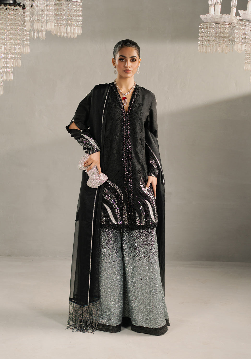 Zarqash | Silk Edit | ZQS 022 LEILA by Zarqash - Designer Dress - Type: Ladies Clothes - Available at Libayah - 100% Original