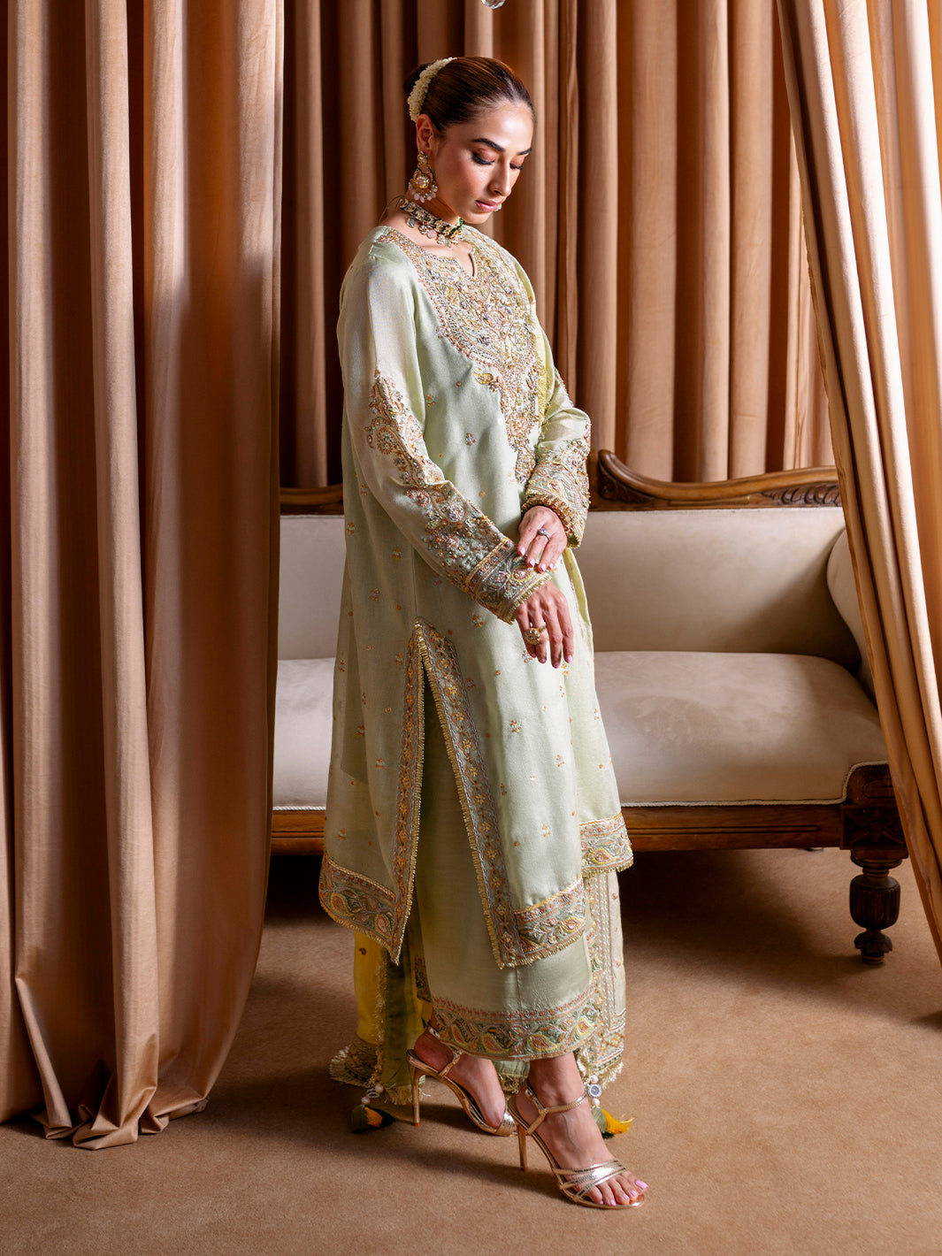 Faiza Faisal | Rema Wedding Formals 24 | Sehr by Faiza Faisal - Designer Dress  - Type : Ladies Clothes - Available at Libayah - 100% Original 