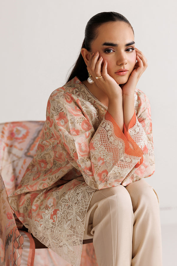 Baroque | Luxury Summer Pret | UF-4495 by Baroque - Designer Dress  - Type : Ladies Clothes - Available at Libayah - 100% Original 