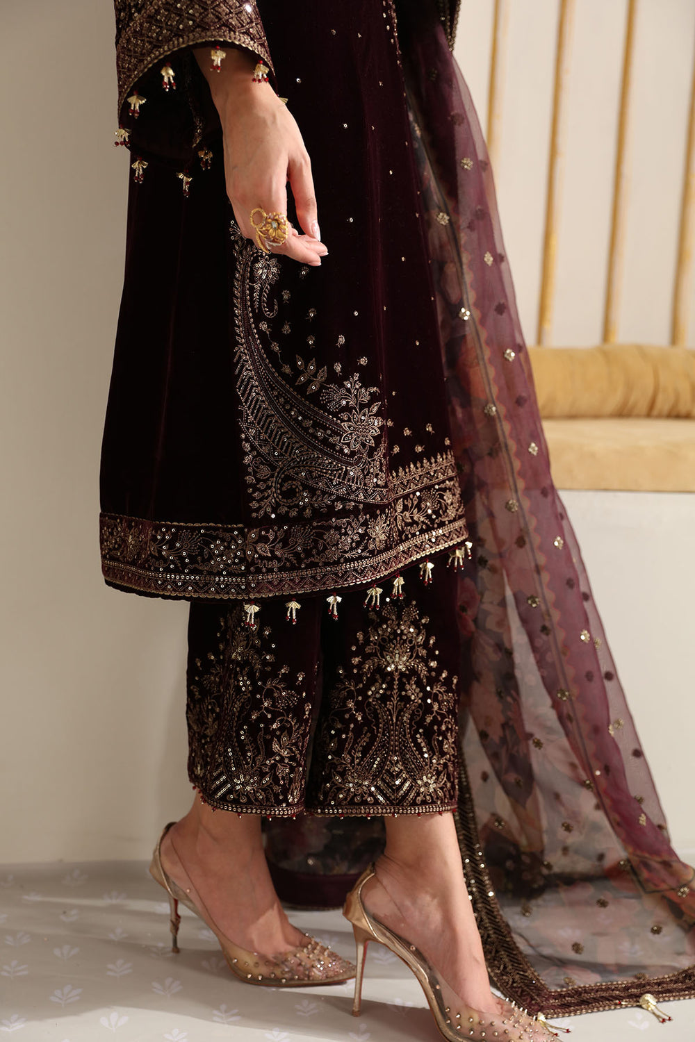 Jazmin | Velvet Edit 24 |  Velvet Formal VF-2012 by Jazmin - Designer Dress - Type: The Formal Exhibit - Available at Libayah - 100% Original