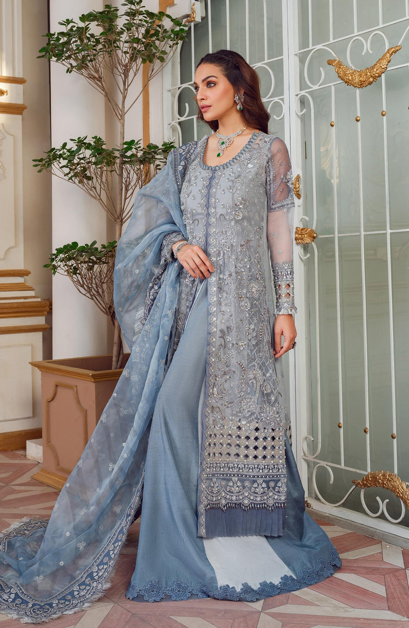 Mina Kashif | Luxury Pret | MK23-13-A/B by Mina Kashif - Designer Dress - Type: Formal - Available at Libayah - 100% Original
