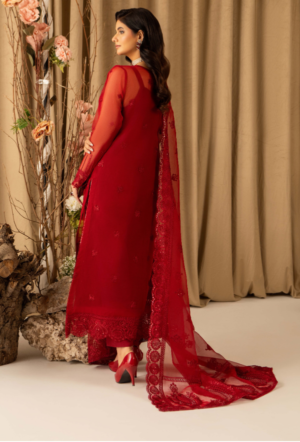 Humdum | Chiffon Collection | HOC - D13 by Humdum - Designer Dress - Type: Ladies Clothes - Available at Libayah - 100% Original