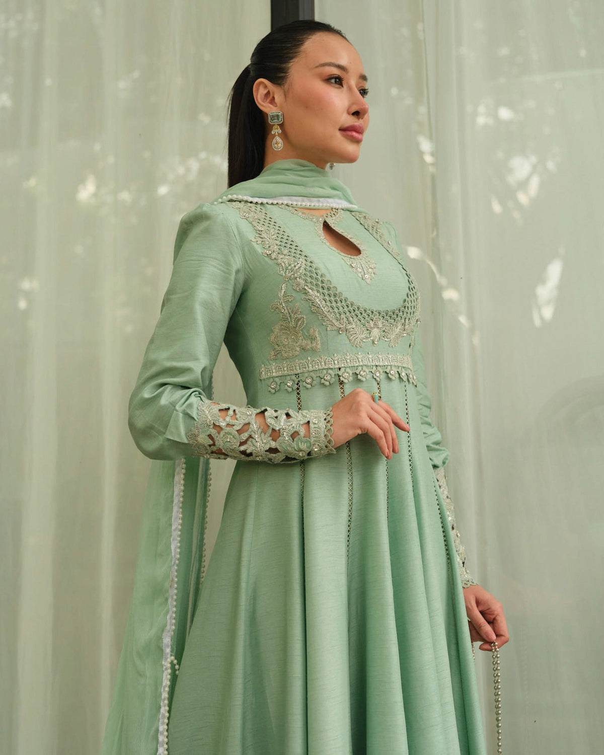 Mysie by Tahira | Wedding Formal Wears | CRAYOLA by Mysie by Tahira - Designer Dress  - Type : Ladies Clothes - Available at Libayah - 100% Original 