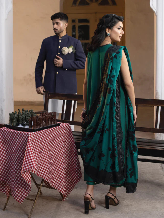 Faiza Faisal | Maya Luxury Lawn | Jaana by Faiza Faisal - Designer Dress - Type: Ladies Clothes - Available at Libayah - 100% Original