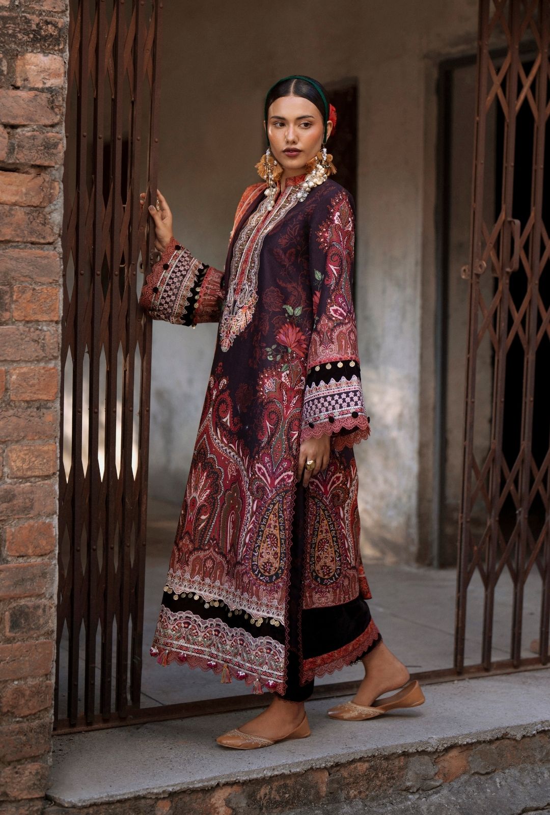 AJR Couture | Sard Sham | Naqsh by AJR Couture - Designer Dress - Type : Ladies Clothes - Available at Libayah - 100% Original 