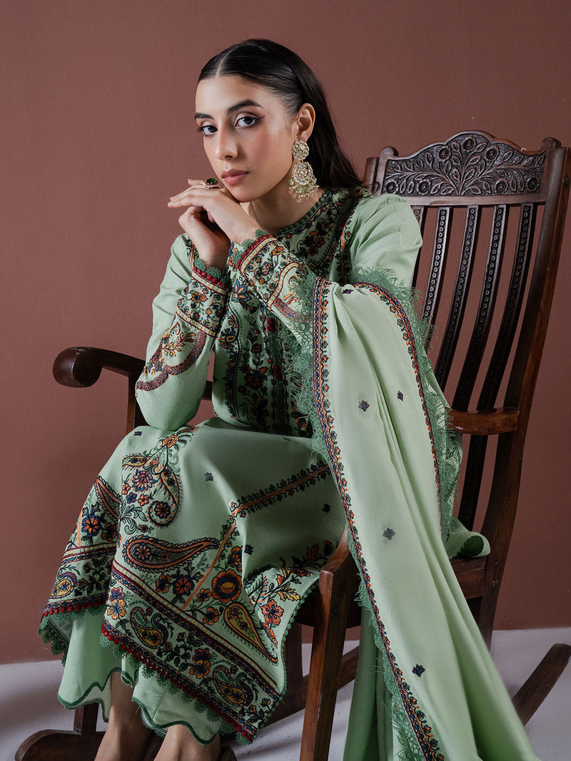 Faiza Faisal | Winter Edit 2024 | DEFNE by Faiza Faisal - Designer Dress - Type: Ladies Clothes - Available at Libayah - 100% Original