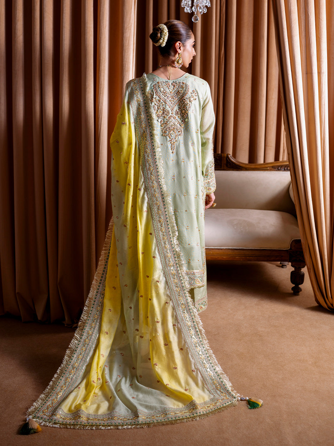 Faiza Faisal | Rema Wedding Formals 24 | Sehr by Faiza Faisal - Designer Dress  - Type : Ladies Clothes - Available at Libayah - 100% Original 