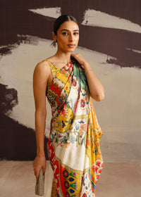 Mahgul | Eye of Cemal | Tangerine Dance by Mahgul - Designer Dress - Type: Ladies Clothes - Available at Libayah - 100% Original