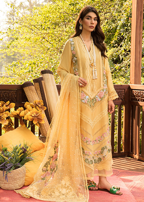 Saira Shakira | Luxury Pret | Daffodil by Saira Shakira - Designer Dress  - Type : Ladies Clothes - Available at Libayah - 100% Original 
