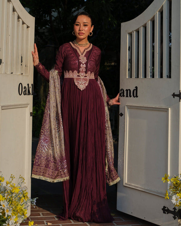 Mysie by Tahira | Wedding Formal Wears | NAILA by Mysie by Tahira - Designer Dress  - Type : Ladies Clothes - Available at Libayah - 100% Original 