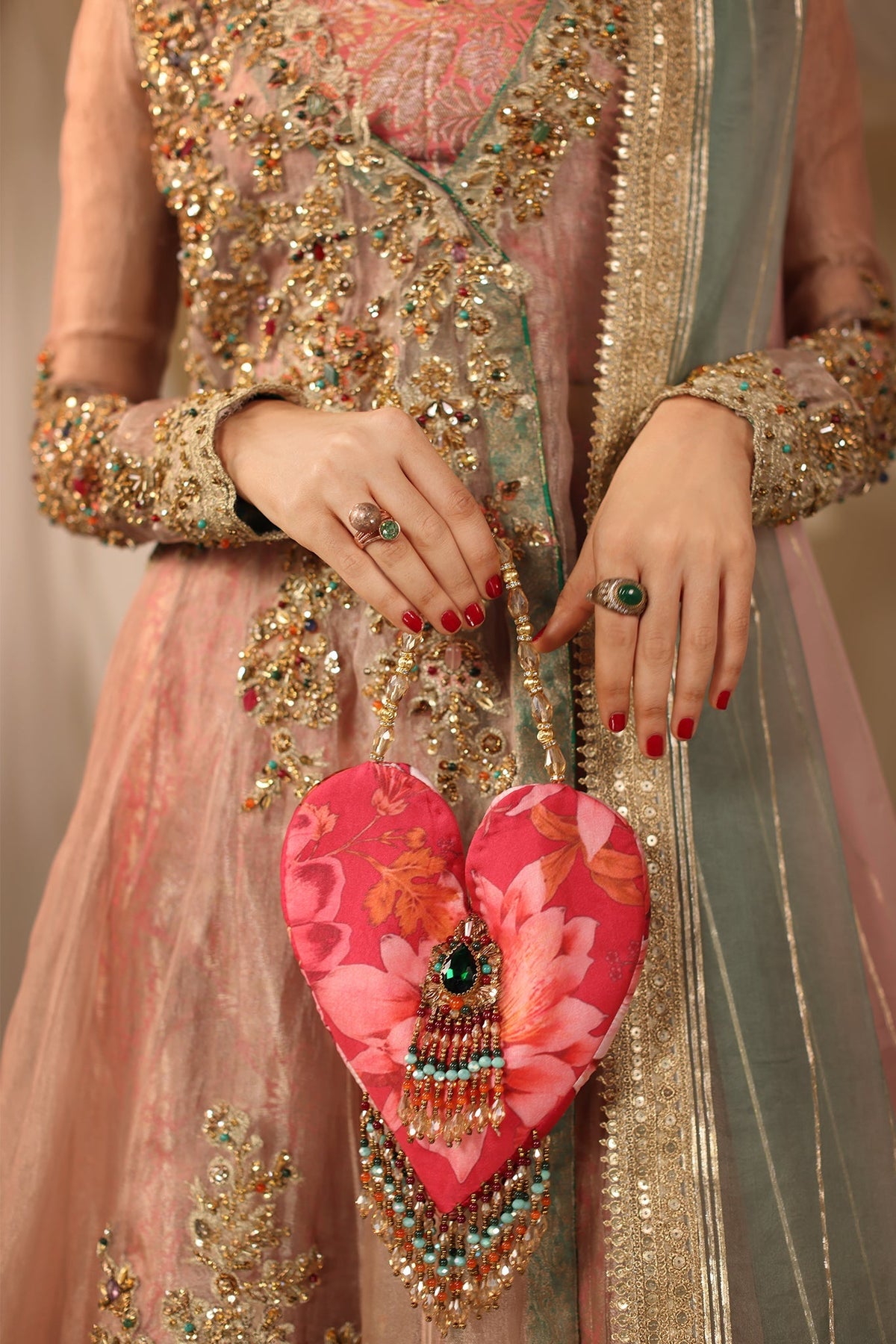 Musferah Saad | Casa Blance |Mughal Blossom by Musferah Saad - Designer Dress  - Type : Ladies Clothes - Available at Libayah - 100% Original 