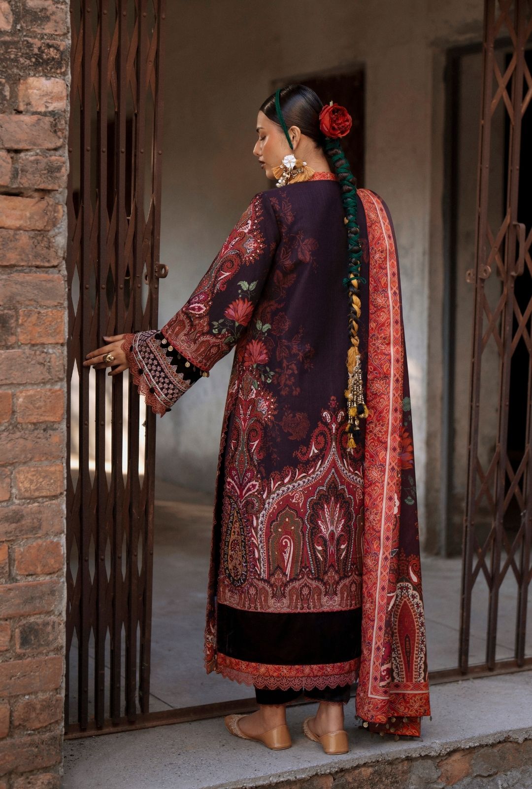 AJR Couture | Sard Sham | Naqsh by AJR Couture - Designer Dress - Type : Ladies Clothes - Available at Libayah - 100% Original 
