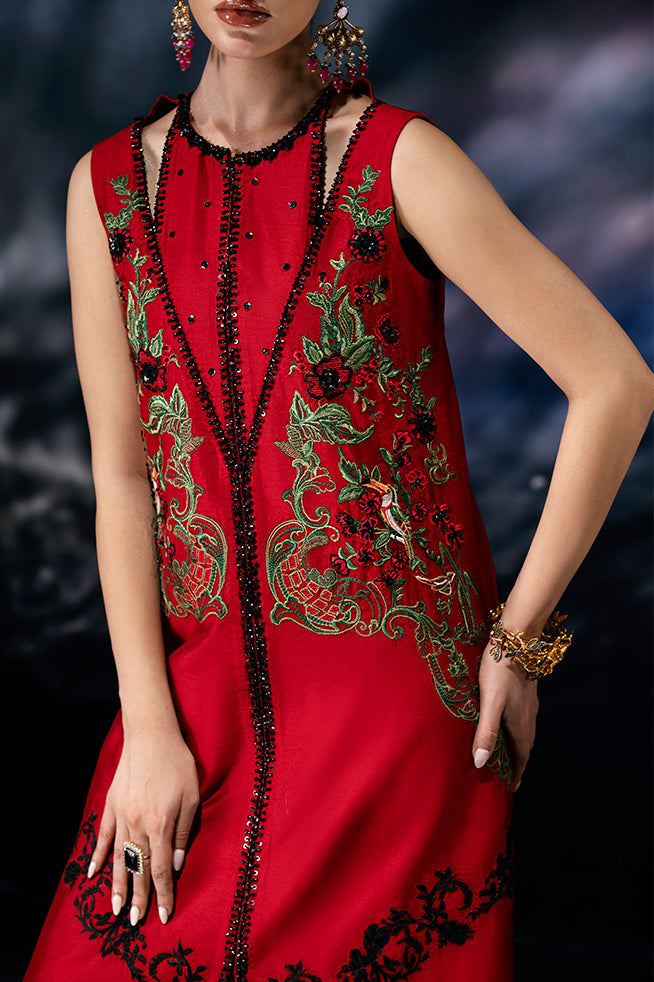 Fozia Khalid | Stardust Luxe | Fiore by Fozia Khalid - Designer Dress - Type: Ladies Clothes - Available at Libayah - 100% Original