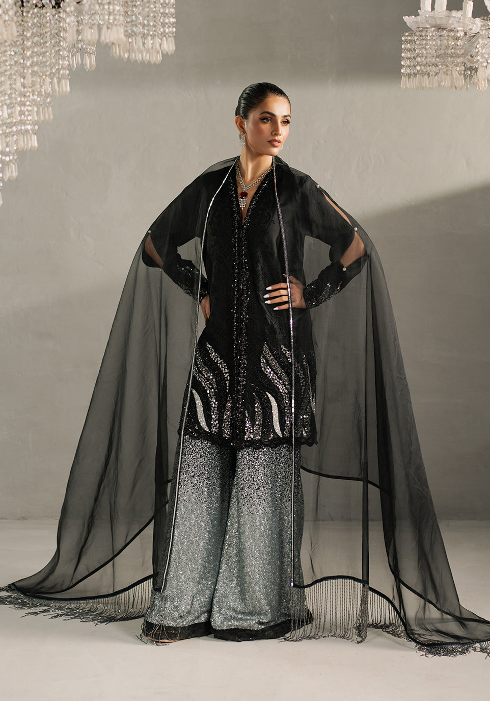 Zarqash | Silk Edit | ZQS 022 LEILA by Zarqash - Designer Dress - Type: Ladies Clothes - Available at Libayah - 100% Original