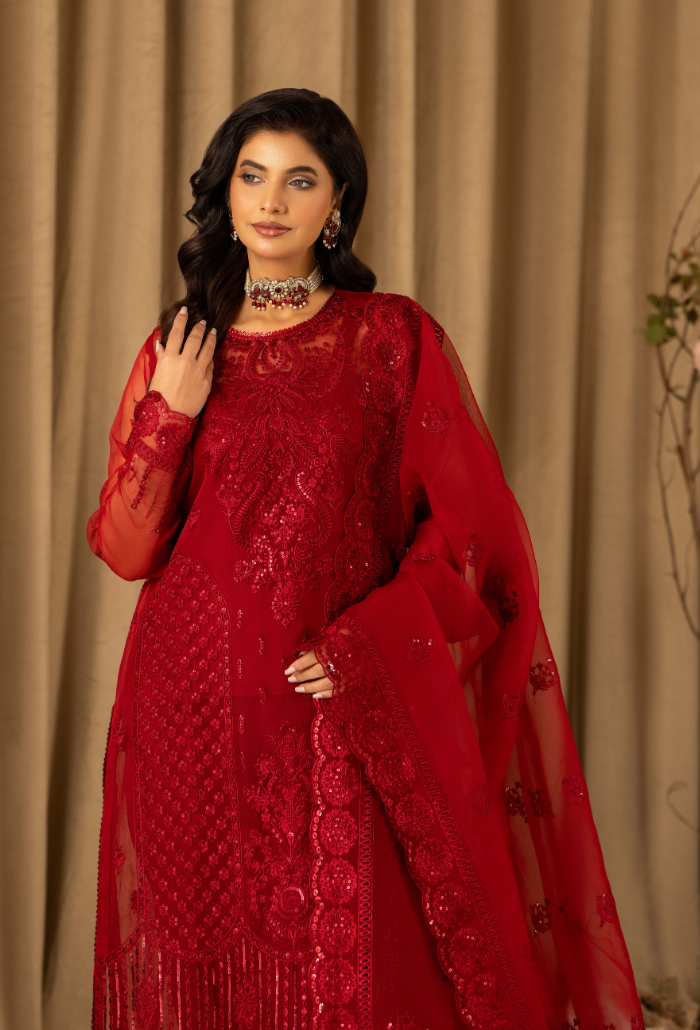 Humdum | Chiffon Collection | HOC - D13 by Humdum - Designer Dress - Type: Ladies Clothes - Available at Libayah - 100% Original