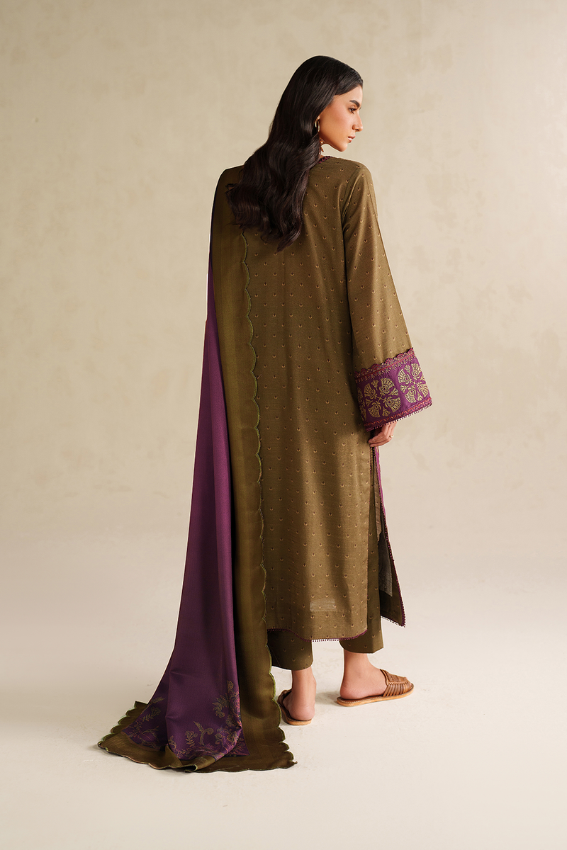 Iznik | Winter Chapter 25 | UE-573 Printed Khaddar by Iznik - Designer Dress - Type : Ladies Clothes - Available at Libayah - 100% Original 