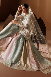 Baroque | Formals Collection | EMBROIDERED ZARRI CHIFFON UF-4435 by Baroque - Designer Dress  - Type : Ladies Clothes - Available at Libayah - 100% Original 