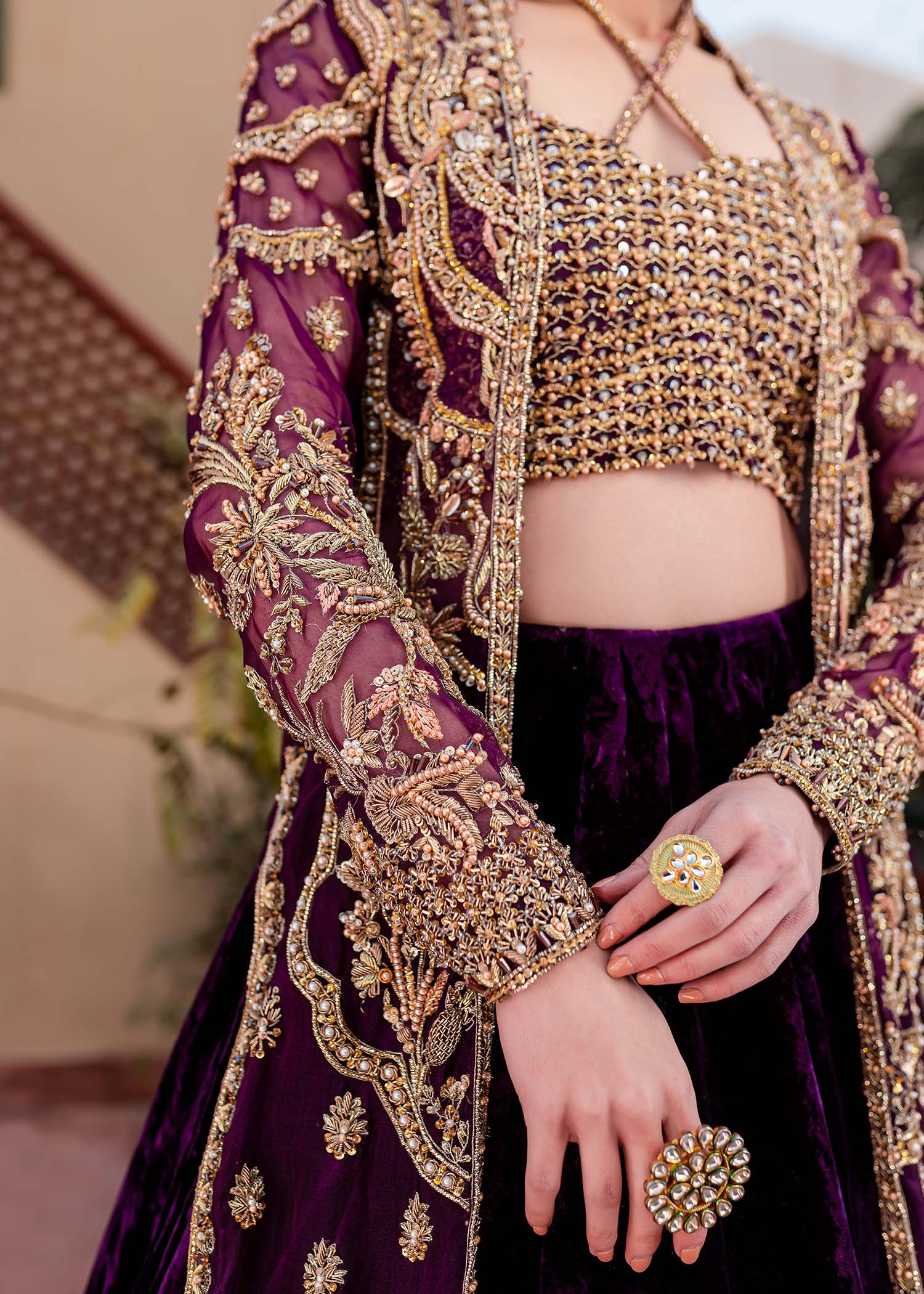 Kanwal Malik | Wedding Formals and Bridals | NAZNEEN by Kanwal Malik - Designer Dress - Type: Ladies Clothes - Available at Libayah - 100% Original