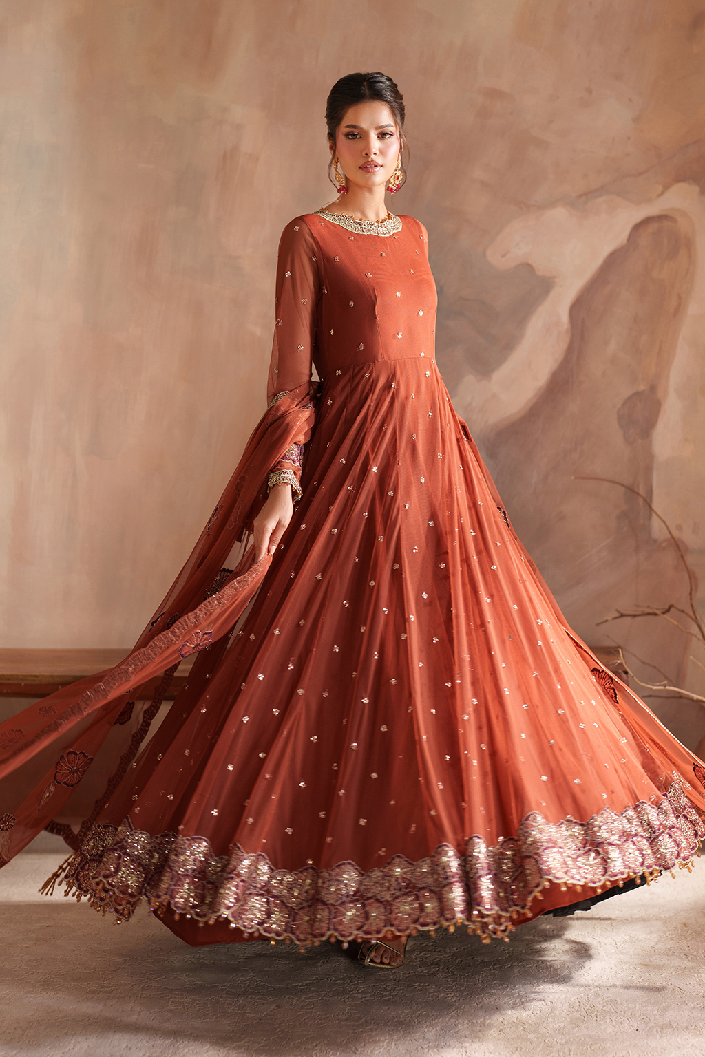 Iznik | Festive Formal |  CC-78 Embroidered Net by Iznik - Designer Dress  - Type : Ladies Clothes - Available at Libayah - 100% Original 