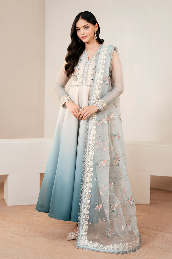 Baroque | Luxury Pret 25 | EMBROIDERED CHIFFON PR-1056 by Baroque - Designer Dress  - Type : Ladies Clothes - Available at Libayah - 100% Original 