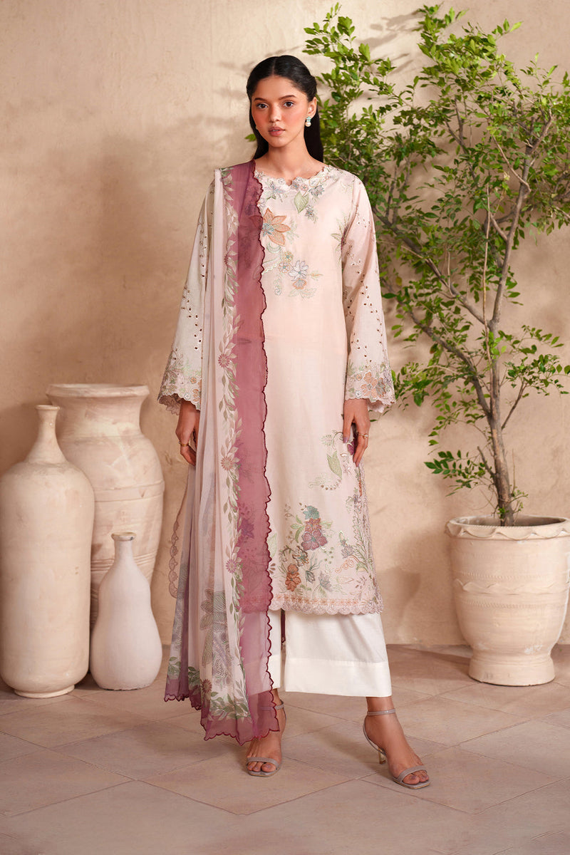Iznik | Eid lawn | EL-04 Embroidered Lawn by Iznik - Designer Dress  - Type : Ladies Clothes - Available at Libayah - 100% Original 