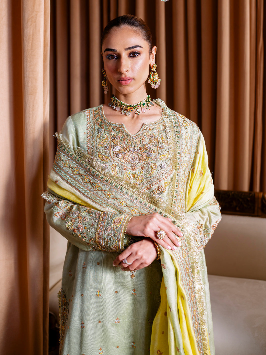 Faiza Faisal | Rema Wedding Formals 24 | Sehr by Faiza Faisal - Designer Dress  - Type : Ladies Clothes - Available at Libayah - 100% Original 
