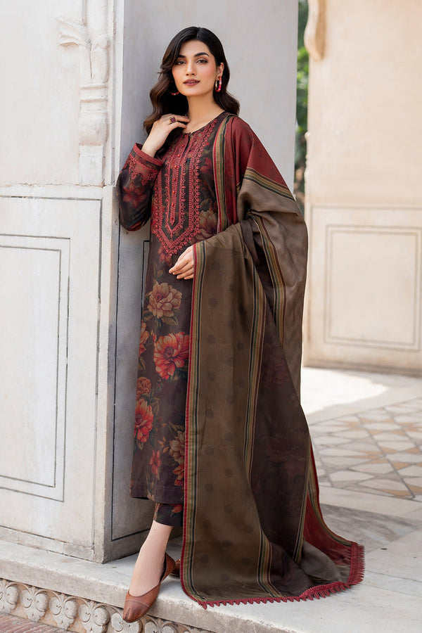 Baroque | Luxury Pret 25 | UF-735 by Baroque - Designer Dress - Type : Ladies Clothes - Available at Libayah - 100% Original 