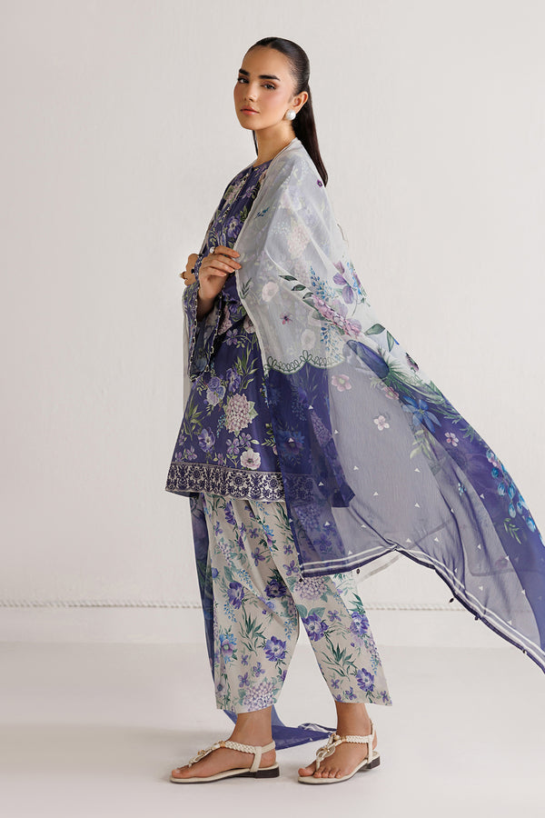 Baroque | Luxury Summer Pret |  UF-4496 by Baroque - Designer Dress  - Type : Ladies Clothes - Available at Libayah - 100% Original 