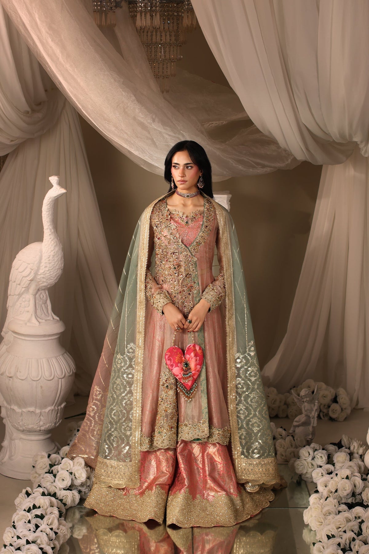 Musferah Saad | Casa Blance |Mughal Blossom by Musferah Saad - Designer Dress  - Type : Ladies Clothes - Available at Libayah - 100% Original 