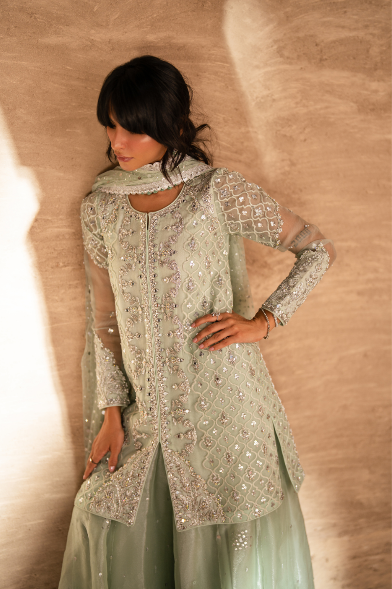 Sana Abbas | Zalea Formals | NYMA by Sana Abbas - Designer Dress  - Type : Ladies Clothes - Available at Libayah - 100% Original 