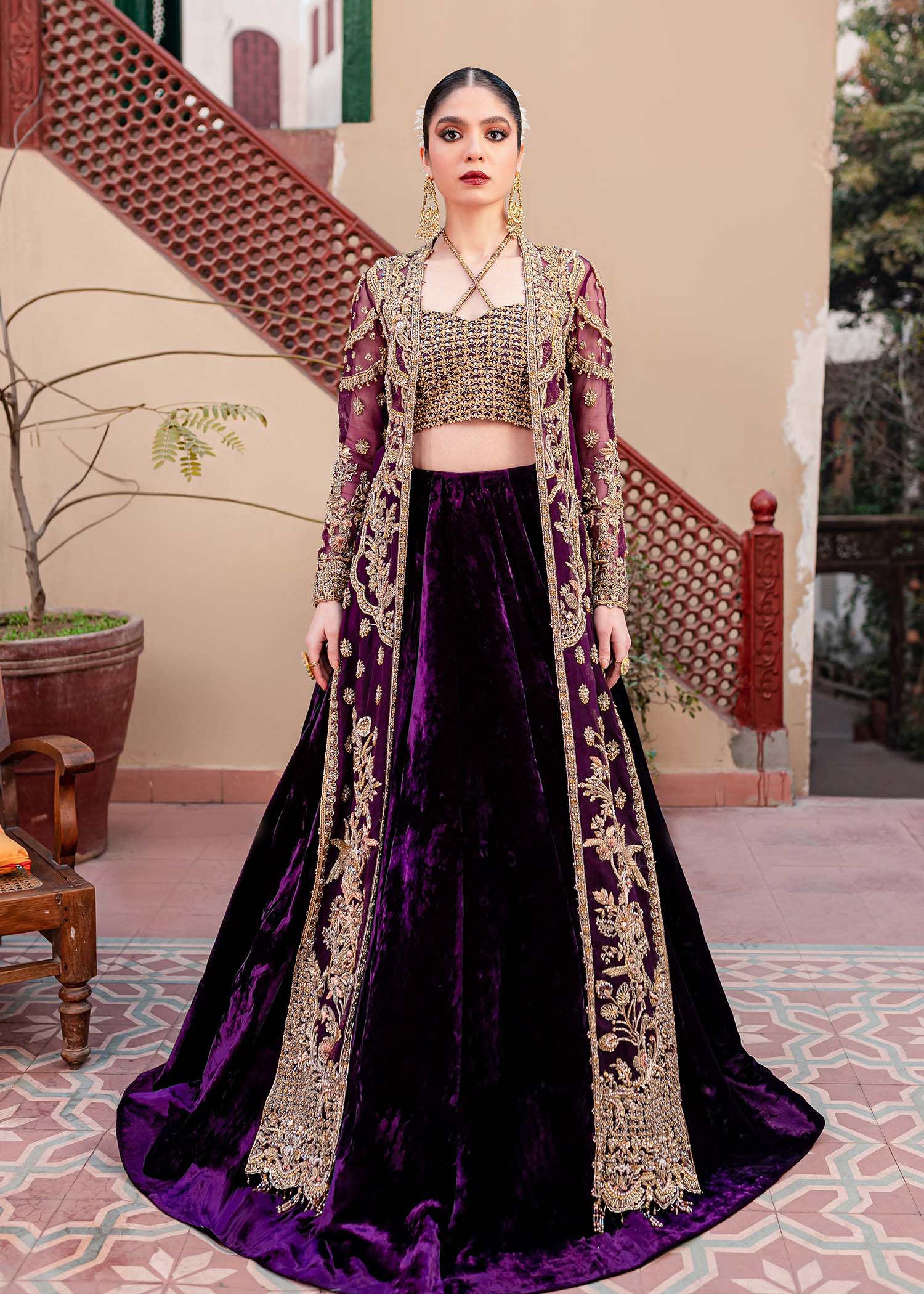 Kanwal Malik | Wedding Formals and Bridals | NAZNEEN by Kanwal Malik - Designer Dress - Type: Ladies Clothes - Available at Libayah - 100% Original