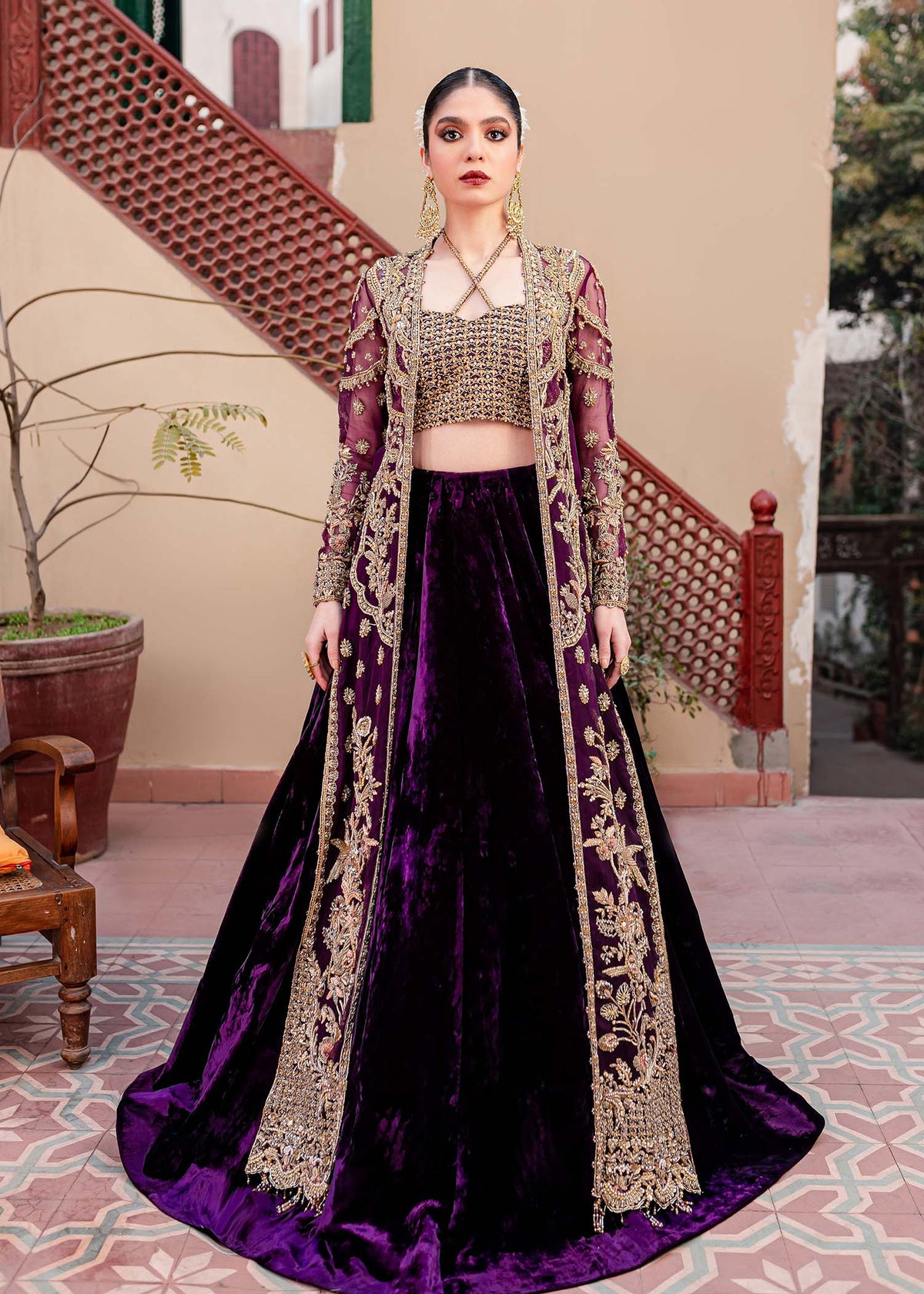 Kanwal Malik | Wedding Formals and Bridals | NAZNEEN by Kanwal Malik - Designer Dress - Type: Ladies Clothes - Available at Libayah - 100% Original
