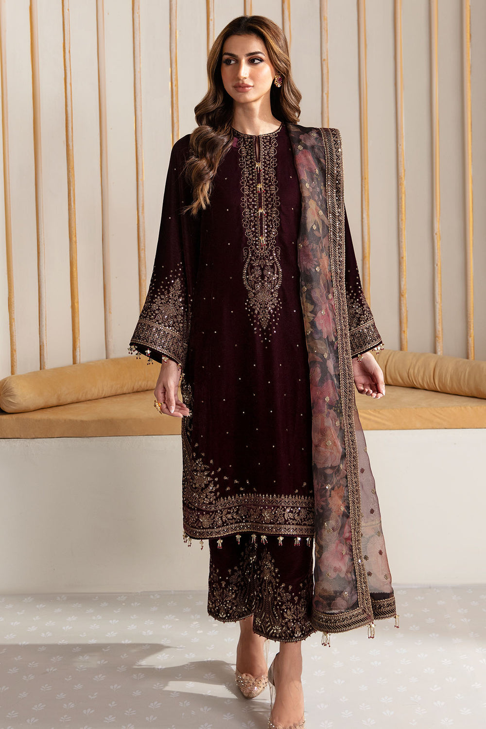 Jazmin | Velvet Edit 24 |  Velvet Formal VF-2012 by Jazmin - Designer Dress - Type: The Formal Exhibit - Available at Libayah - 100% Original