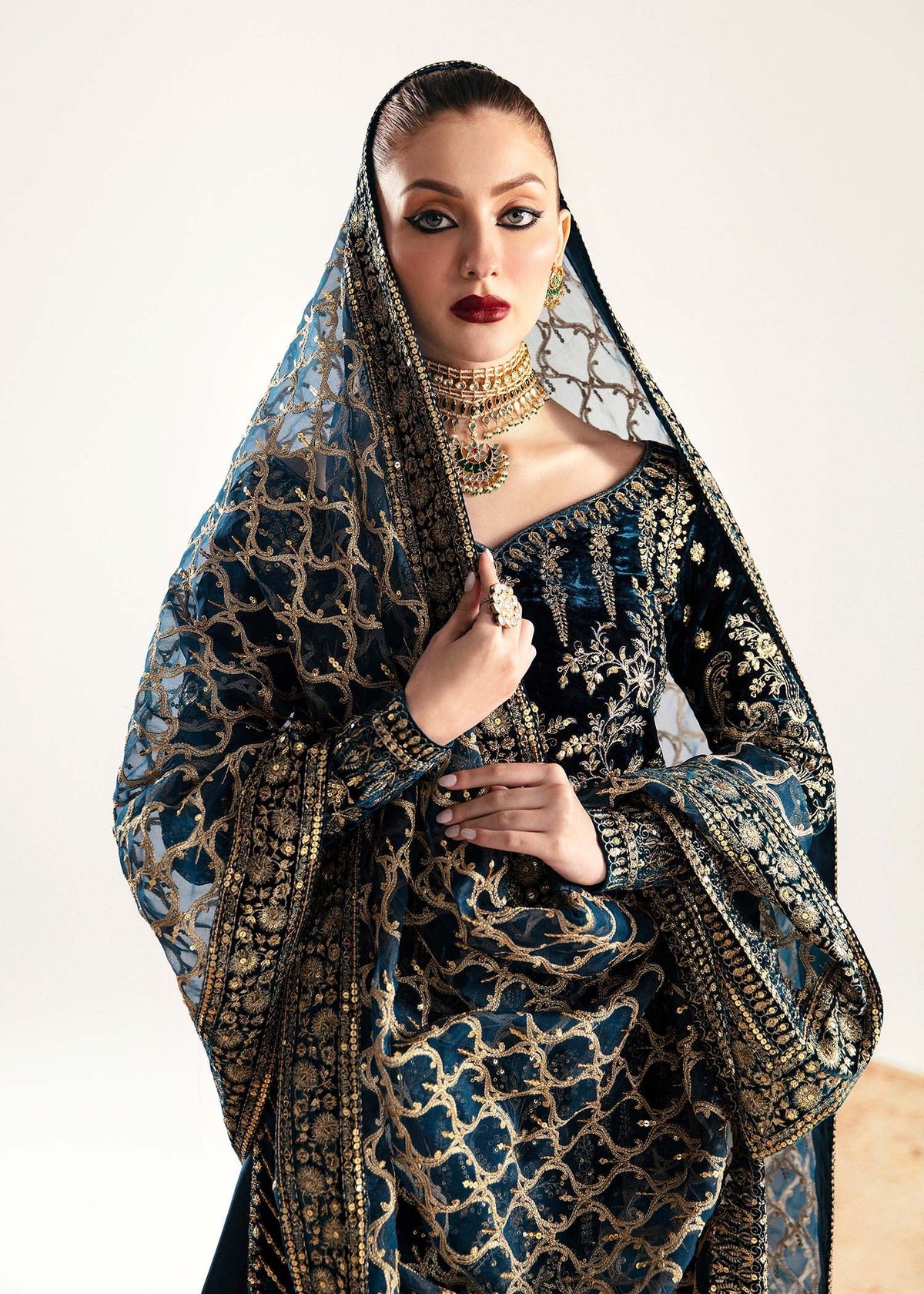 Kanwal Malik | Wedding Formals and Bridals | Nazmi by Kanwal Malik - Designer Dress - Type: Ladies Clothes - Available at Libayah - 100% Original