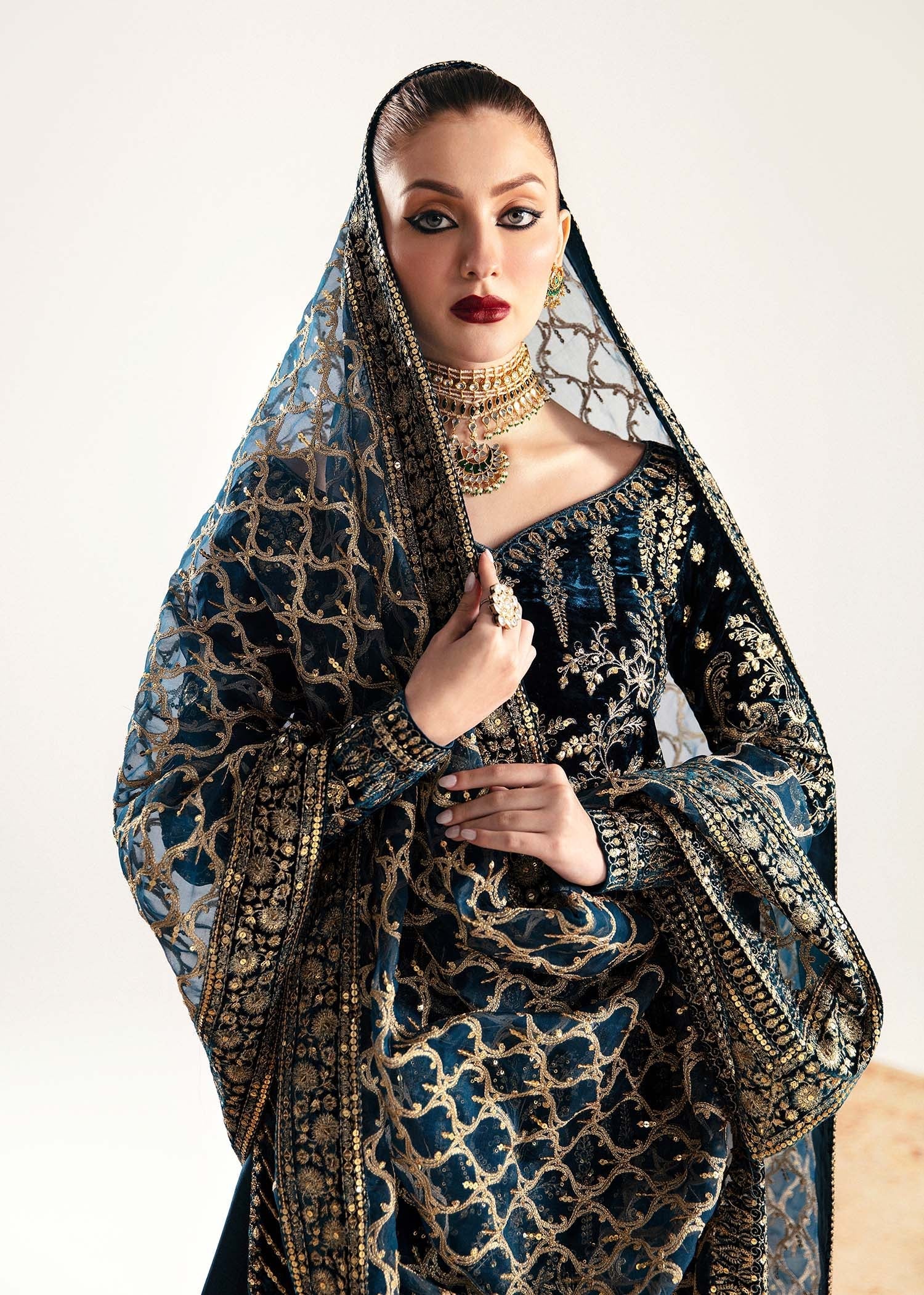 Kanwal Malik | Wedding Formals and Bridals | Nazmi by Kanwal Malik - Designer Dress - Type: Ladies Clothes - Available at Libayah - 100% Original