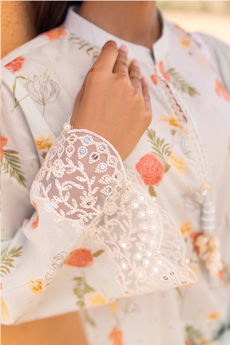 Cross Stitch | Eid Lawn 24 | AQUA GLAZE by Cross Stitch - Designer Dress - Type: Ladies Clothes - Available at Libayah - 100% Original