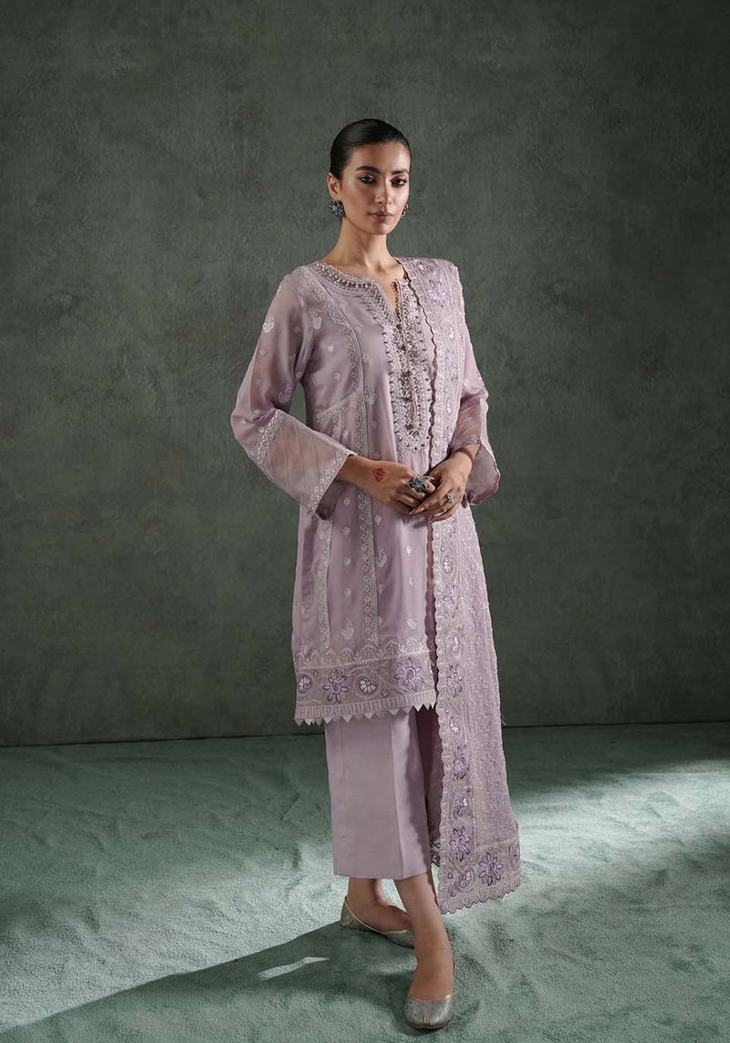 Zarqash | Lakhnawi Festive Chiffon 24 |  ZQL 007B AIZA by Zarqash - Designer Dress - Type: Ladies Clothes - Available at Libayah - 100% Original