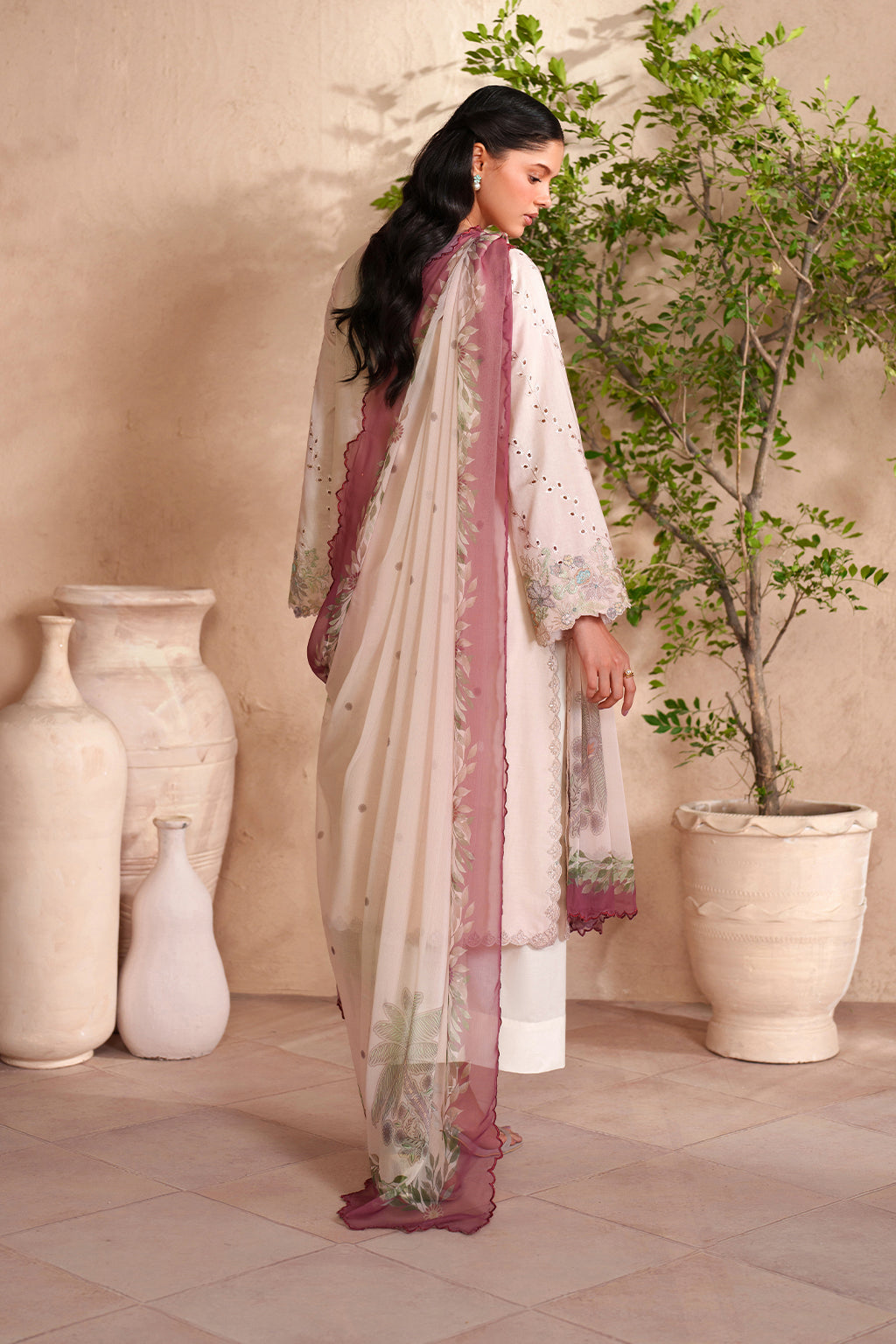 Iznik | Eid lawn | EL-04 Embroidered Lawn by Iznik - Designer Dress  - Type : Ladies Clothes - Available at Libayah - 100% Original 