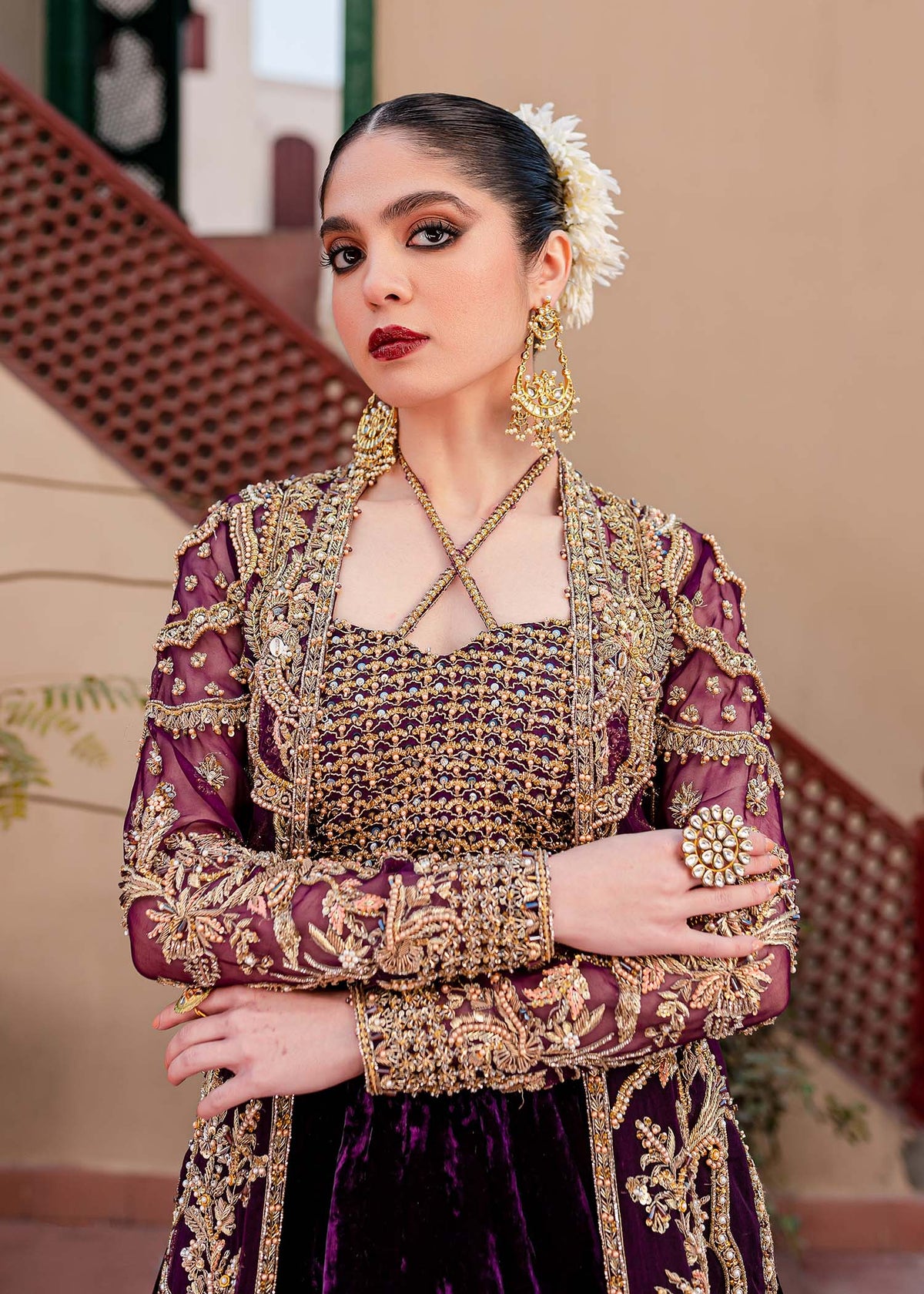 Kanwal Malik | Wedding Formals and Bridals | NAZNEEN by Kanwal Malik - Designer Dress - Type: Ladies Clothes - Available at Libayah - 100% Original