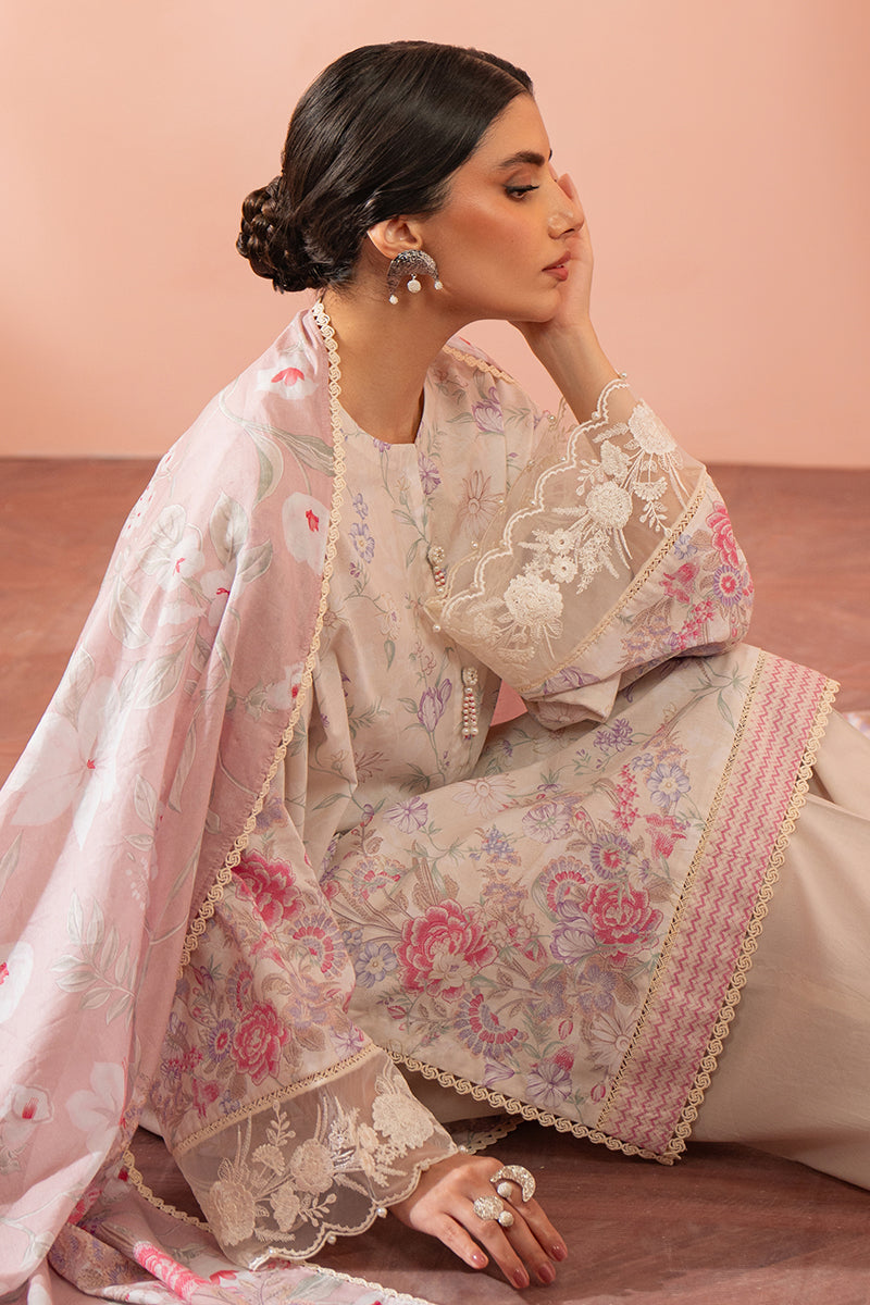 Cross Stitch | Cambric Lawn 24 | FLORAL GEM by Cross Stitch - Designer Dress - Type: Casuals - Available at Libayah - 100% Original