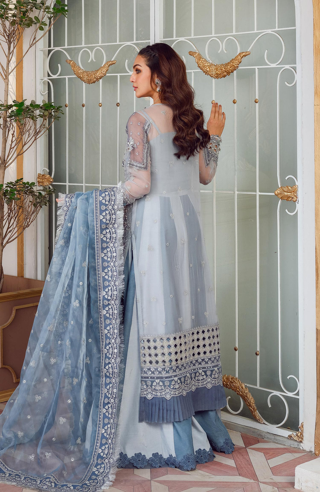 Mina Kashif | Luxury Pret | MK23-13-A/B by Mina Kashif - Designer Dress - Type: Formal - Available at Libayah - 100% Original