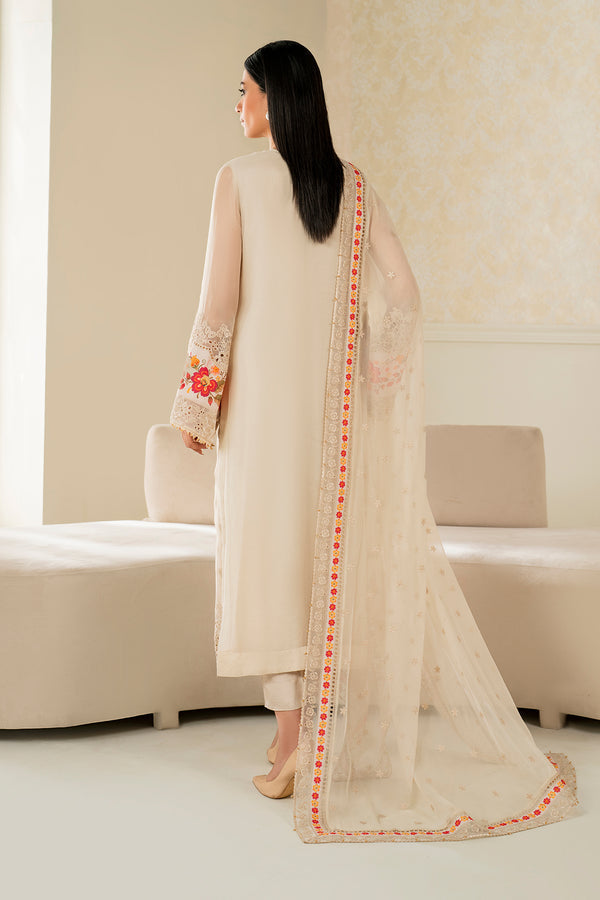 Baroque | Luxury Pret 25 | EMBROIDERED CHIFFON PR-1145 by Baroque - Designer Dress  - Type : Ladies Clothes - Available at Libayah - 100% Original 