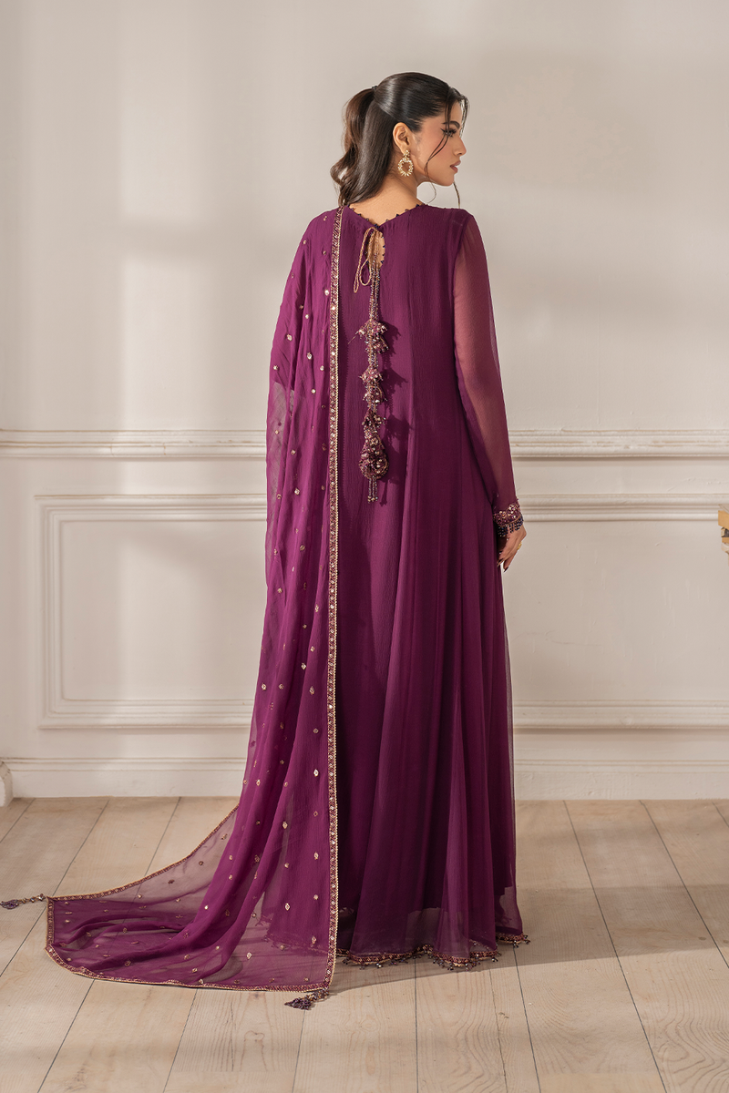 Iznik | Festive Formal |  UE-480 Embroidered Chiffon by Iznik - Designer Dress  - Type : Ladies Clothes - Available at Libayah - 100% Original 