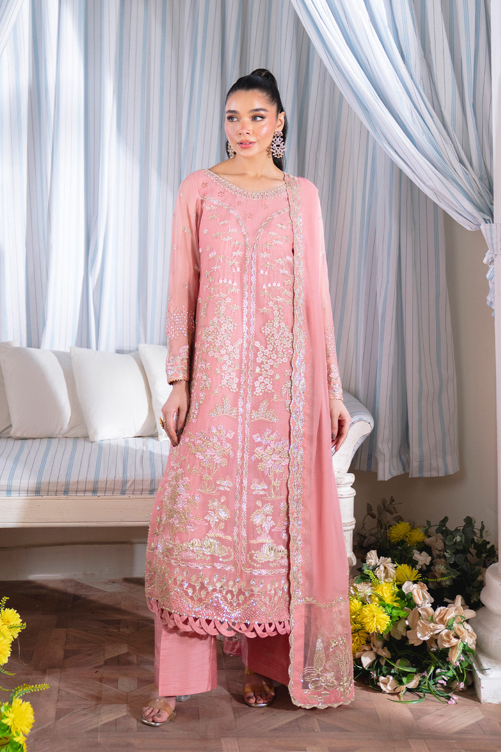 Neeshay | Dastaan Formals 25 | Gulrukh by Neeshay - Designer Dress  - Type : Ladies Clothes - Available at Libayah - 100% Original 