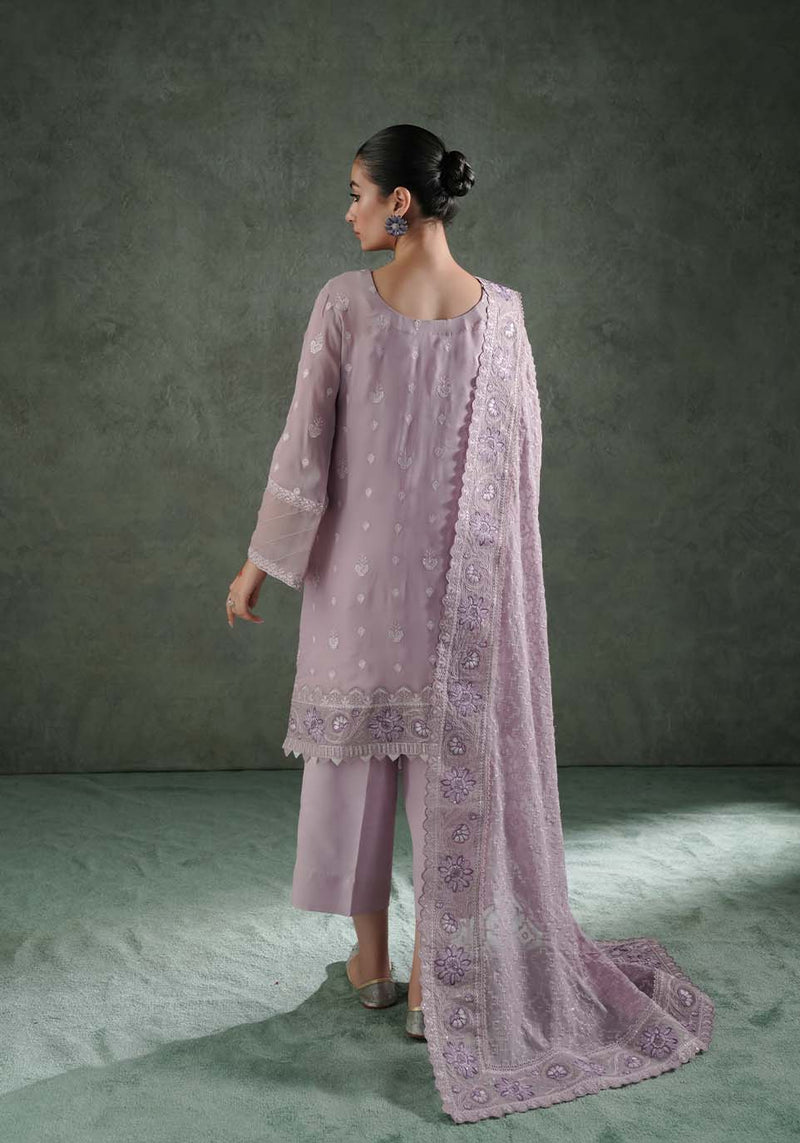 Zarqash | Lakhnawi Festive Chiffon 24 |  ZQL 007B AIZA by Zarqash - Designer Dress - Type: Ladies Clothes - Available at Libayah - 100% Original